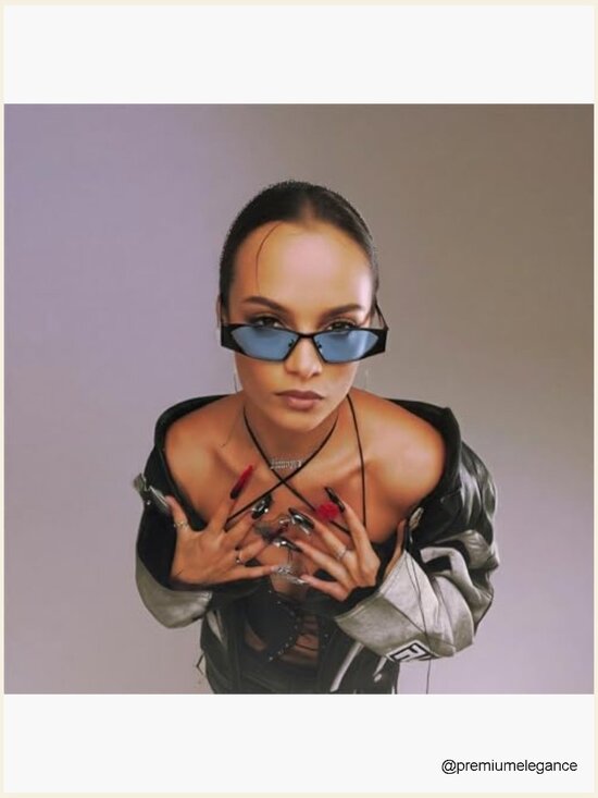 Retro Narrow Cat Eye Sunnies Y2K Sunglasses UV400 Protection main image 7